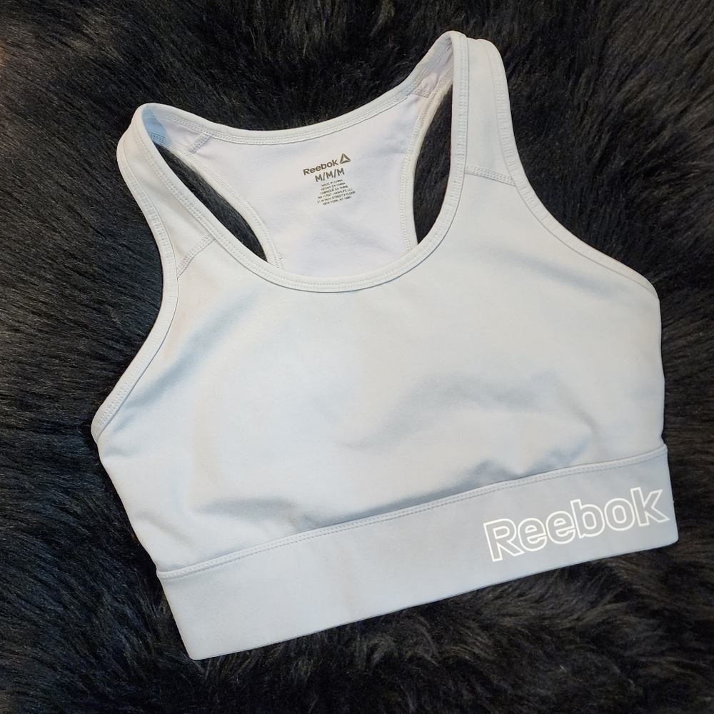 Reebok Women’s Medium Gray Sports Bra